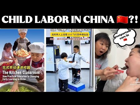 IS THERE CHILD LABOR?!  IN CHINA UNVELIING THE ROYAL POSTPARTUM TREATMENT OF WOMEN IN CHINA?!