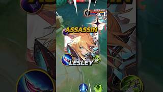 Assassin Lesley vs Critical Lesley! Mobile Legends #mobilelegends #mlbb #gaming #MLBBCreator