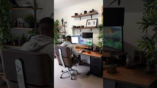 The Desk Setup You’ve Been Waiting to See #homeoffice #desksetups #wfhsetup  #shortsfeed2023