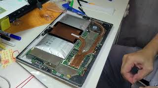 微軟 Surface pro4 拆機換電池 DIY