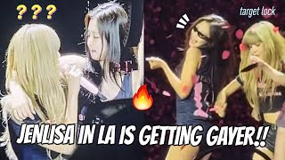 (Jenlisa) JENNIE FINALLY FLIRTS BACK ON LISA | Lisa touching Jennie in a smooth way 🤯