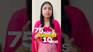 75 pages of Laxmikanth in 10 minutes!