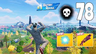 78 Elimination Solo Vs Squads "Zero Build" Gameplay Wins (NEW Fortnite Chapter 6 PC)