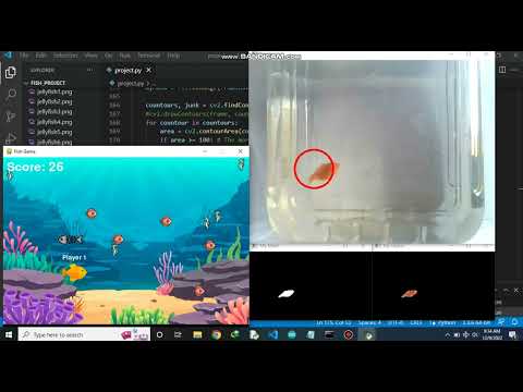Making my fish to play a game