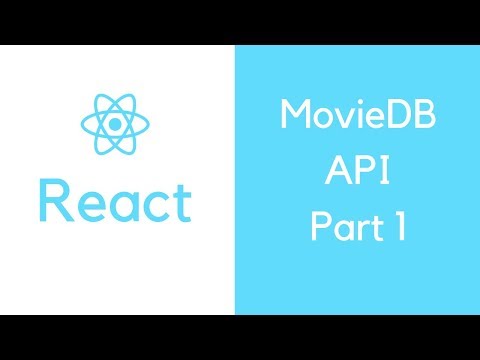 React MovieDB API - Setting up the project