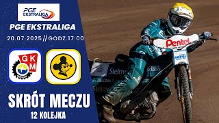 Gkm Grudziądz vs Falubaz Zielona Góra - skrót meczu - 20.07.2025r.