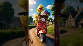 Cute Duck🐤sells VEGGIES🍆  #explore #duck #duckling #babyduck #duckstory #aiimages #cute #fy