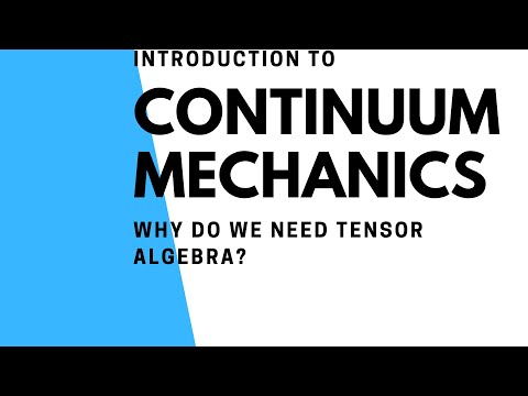 Why do we need tensor algebra
