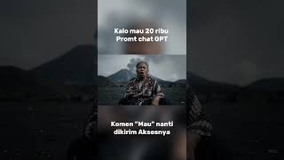 Laper, nenek ini makan batu bara dari letusan Gunung Merapi #aikonten #ngakak #ai #aiart