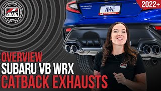 Overview | AWE Catback Exhausts for the Subaru VB WRX