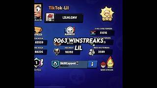 Top 3 Players With the Most Winstreak.. 🤯🔥 #brawlstars #fyp #supercell