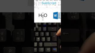 Superscript & Subscript #windowstips #officementoren #msoffice365 #msword #superscript #subscript