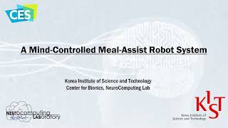 CES '생각으로 제어하는 식사보조 로봇 시스템'_CES (Mind-Controlled Meal-Assist Robot System)