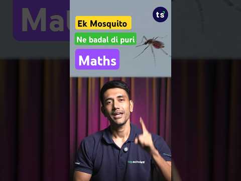 How a Mosquito 🦟 Invented Math! | Mosquito Sparked #shorts #maths