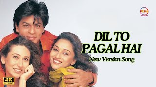 Dil To Pagal Hai- New Version | Shah Rukh Khan | Madhuri Dixit | Akshay Kumar | AI Song