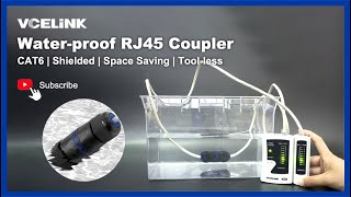 What is a water-proof coupler? | RJ45 CAT6 Short-type Coupler | VCELINK