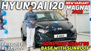 2025 Hyundai i20 Magna Base Variant | Now Sunroof will also be available! | Full Review, Price & ...