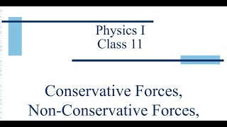 Trick to determine Conservative and Non Conservative forces easily |Pndey sir(IIT D)
