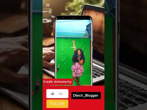 You love yo edit video, why not try this out with Chroma Key Technique from @misstechy. #followers
