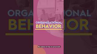 Why Do People Behave Differently at Work? #OrgBehavior Explained