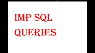 TOP 5 IMP SQL QUERIES ASKED IN INTERVIEWS #sql #query_solved #query #sqlquery  #ssms #dataanalytics