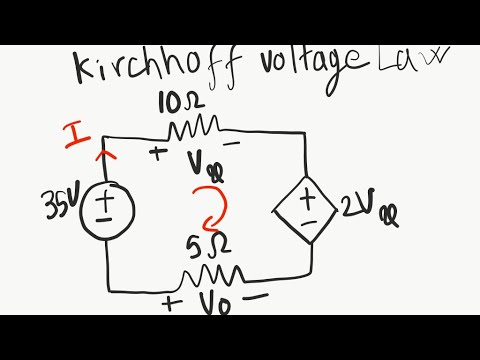 How to apply Kirchhoff voltage law in simple circuit and understand sign convention .