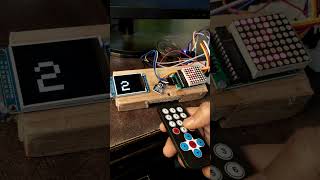 ESP32 Smart Display System Control: TFT, LED Matrix & MP3 with an IR Remote