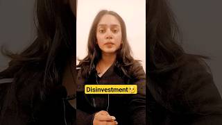 WHAT IS DISINVESTMENT? | 1 MINUTE ECONOMICS | #economics #shortsfeed #easyexplanation #shorts