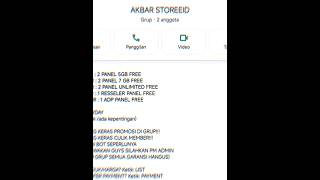 PANEL UNLIMITED GRATIS || JOIN RESSELER APPS PREMIUM #scbotwa #panel #panelgratis #resseler