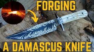 Forging A Feather Damascus Pattern Knife With Master Bladesmith Ricardo Vilar