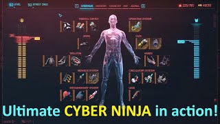 Cyberpunk 2077 -  The Killing Moon - Ultimate CYBER NINJA Gameplay