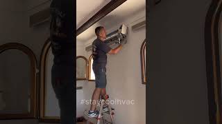 Installing 24,000 BTU GREE Wall-Mounted Mini-Split — Full Setup