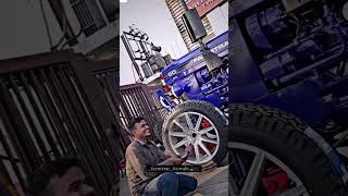 Best alloy wheels for farmtrac alloy wheels in farmtrac #automobile #indianfarmars #farming viral