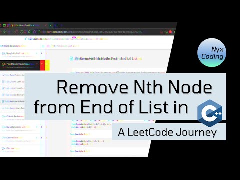 Remove Nth Node from End of List in C++ - A LeetCode Journey