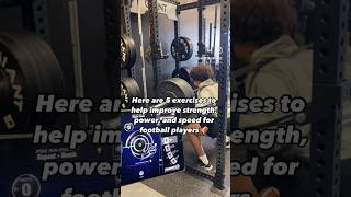 Improve STRENGTH, POWER, and SPEED for 🏈 with this #sportsperformance #personaltrainer #fitness
