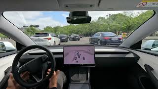 Tesla FSD Europe (France) - Arc de Triomphe