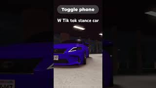 Is this a w Tik tok stance car #edit #tiktokcar #greenville #roblox #robloxedit