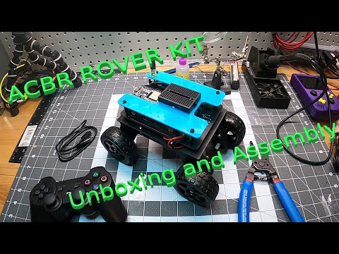 Anyone Can Build Robots Rover Kit Unboxing and Assembly