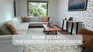 Room Reveal: The Crocodile Hunter Lodge