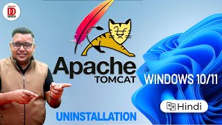 How to Uninstall Apache Tomcat on Windows 10/11 | Tomcat Uninstallation | #Codewithddsingh