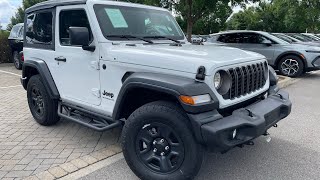 2025 Jeep Wrangler Sport 2-Door 2.0T POV Test Drive & Review
