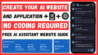 Create Your AI Website & App in Minutes! 💻 No Coding Needed | Step-by-Step Guide