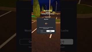 [SNIPED] #2079 Free Lords of Lucha Wrestling Belt UGC Limited