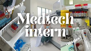 🎞️ medtech intern diaries | internship, mtap & sem, studying, repeat