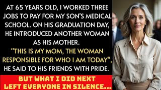 On my son's graduation day, he denied me as his mother  Of course, I would not stay silent