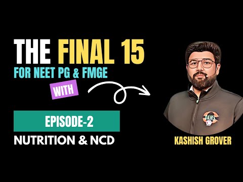 Day 2 – Nutrition & NCDs in 25 Mins | The Final 15 | NEET PG/FMGE Revision