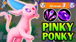 Espeon Just Showed Her Pink Psycho Powers With Psyshock and Future Sight 🩷 Pokemon Unite