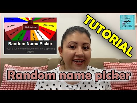 Random name picker - Teacher tutorial Wednesday - How to pick a random student with an online tool