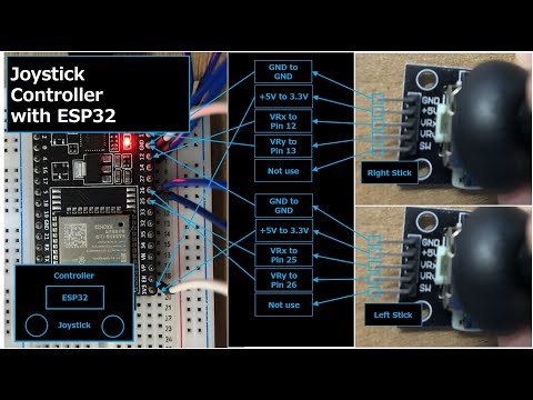 #1 How to make Joystick Controller (ESP32 Programming)
