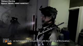Shocking footage: Israeli soldiers raid building in Jabalia, Gaza